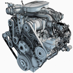 P854D Engine